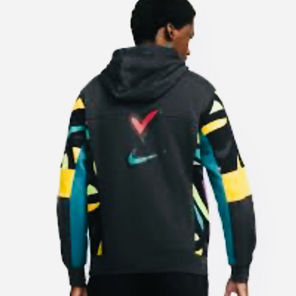 Nike Retro Hoodie Peace Love & Basketball Sz s